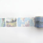 Mind Wave Wide Clear Tape - Landscape - Greenery