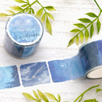 Mind Wave Wide Clear Tape - Landscape - Midnight Moonlight