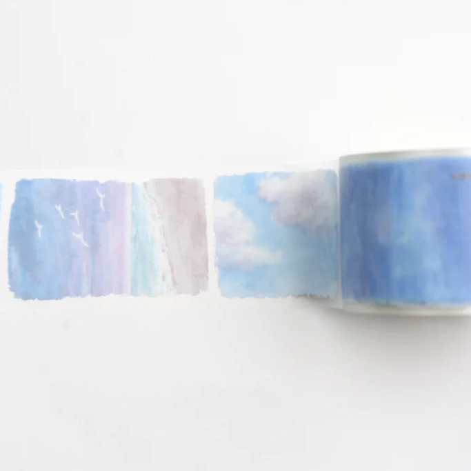 Mind Wave Wide Clear Tape - Landscape - Seaside