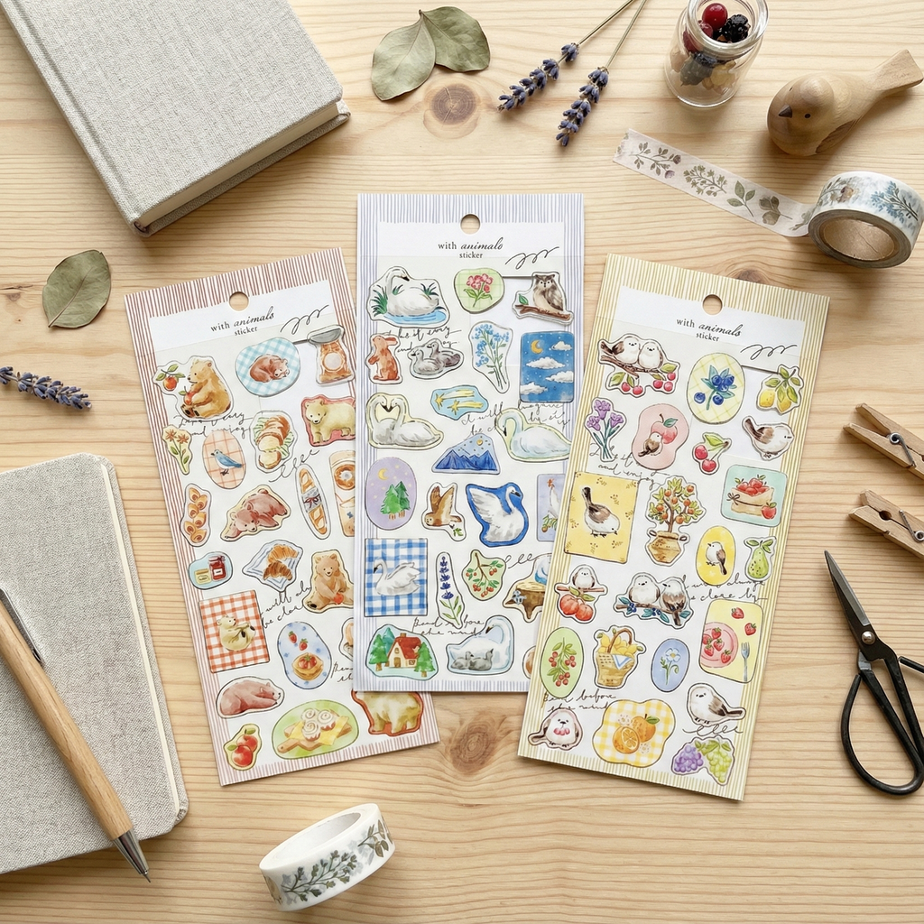 Mind Wave Wild Animal Stickers