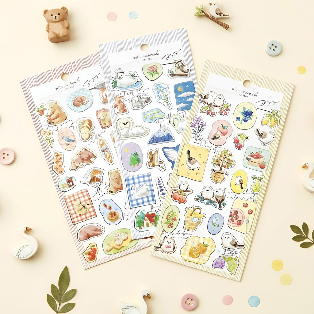 Mind Wave Wild Animal Stickers