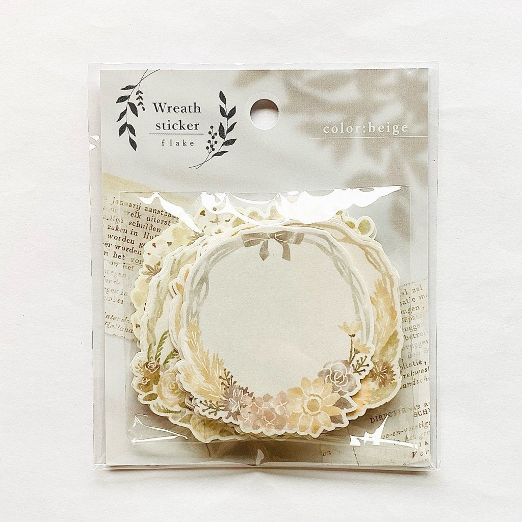 Mind Wave Wreath Stickers