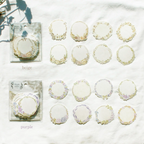 Mind Wave Wreath Stickers