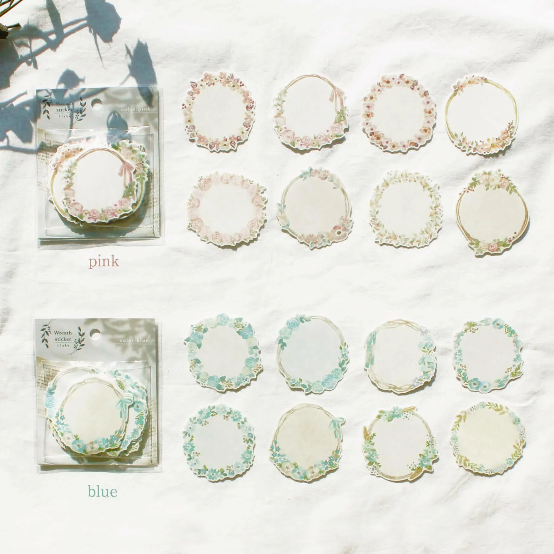 Mind Wave Wreath Stickers