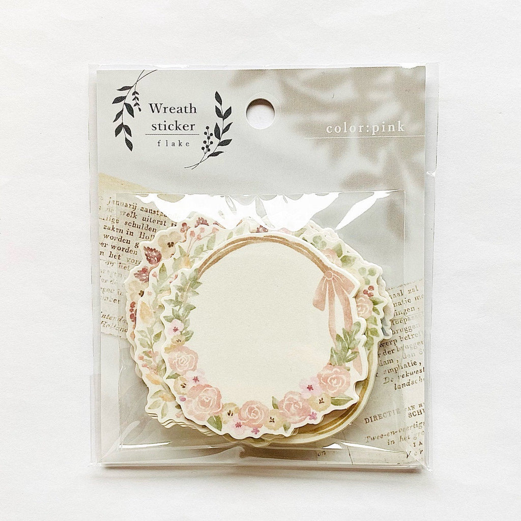 Mind Wave Wreath Stickers