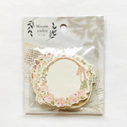 Mind Wave Wreath Stickers