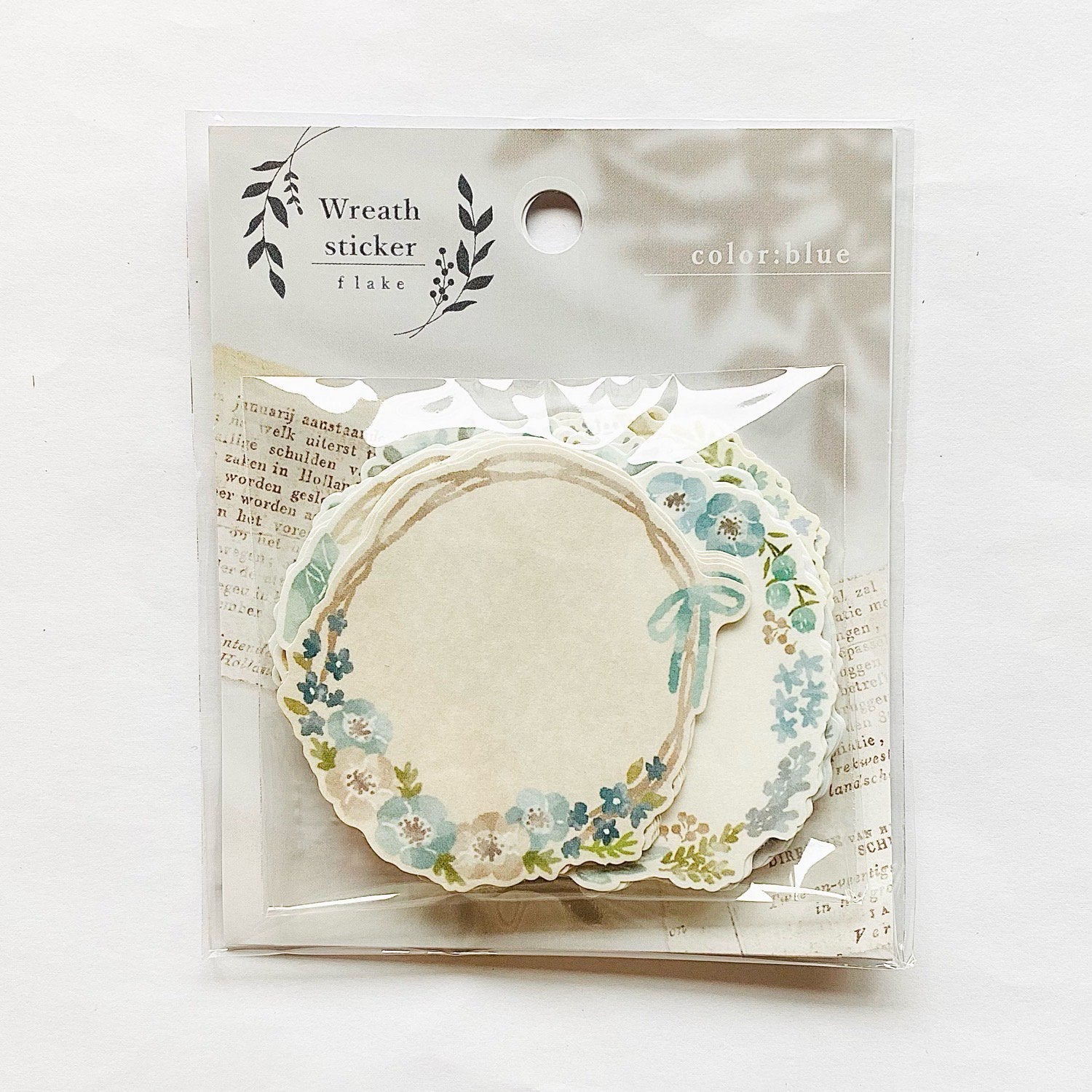 Mind Wave Wreath Stickers