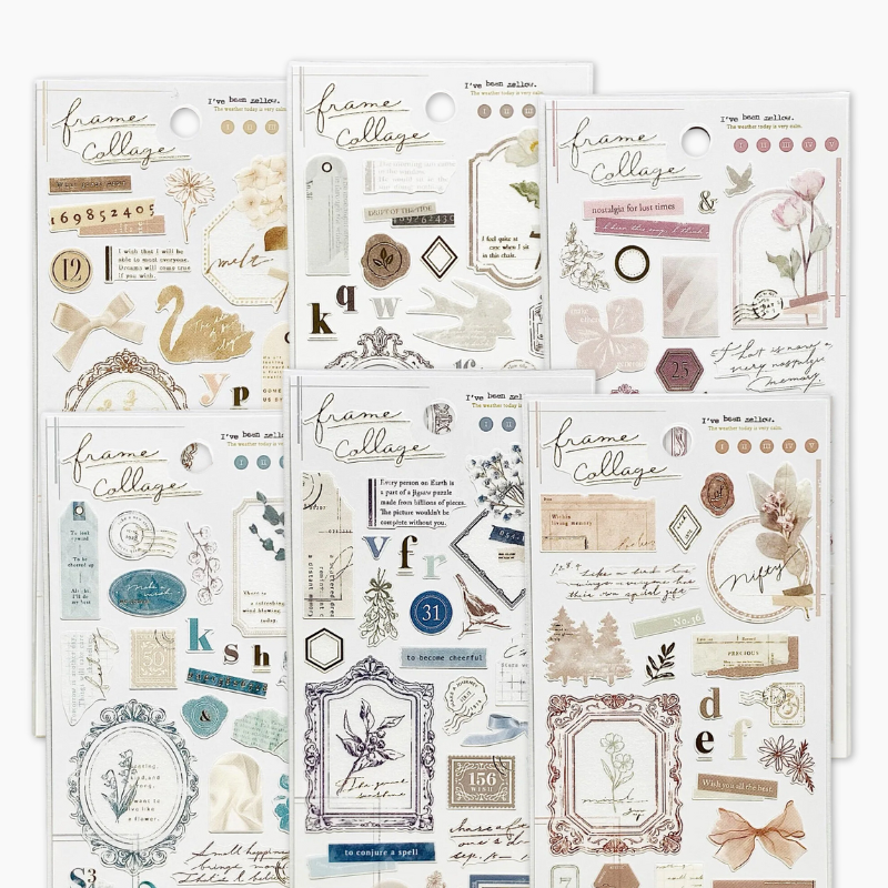 Mindwave Frame Collage Stickers