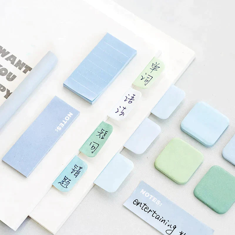 Mini Sticky Note Set - Mint