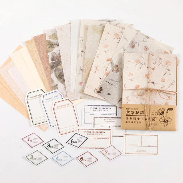 Mixed Kraft Paper - Plant Collection