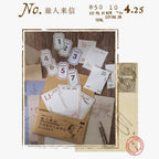 Mixed Kraft Paper - Vintage Postcard