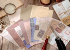 Mixed Kraft Paper - Vintage Postcard