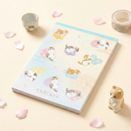 Mofusand Large Sakura Cloud Memo Pad - Limited Spring Edition