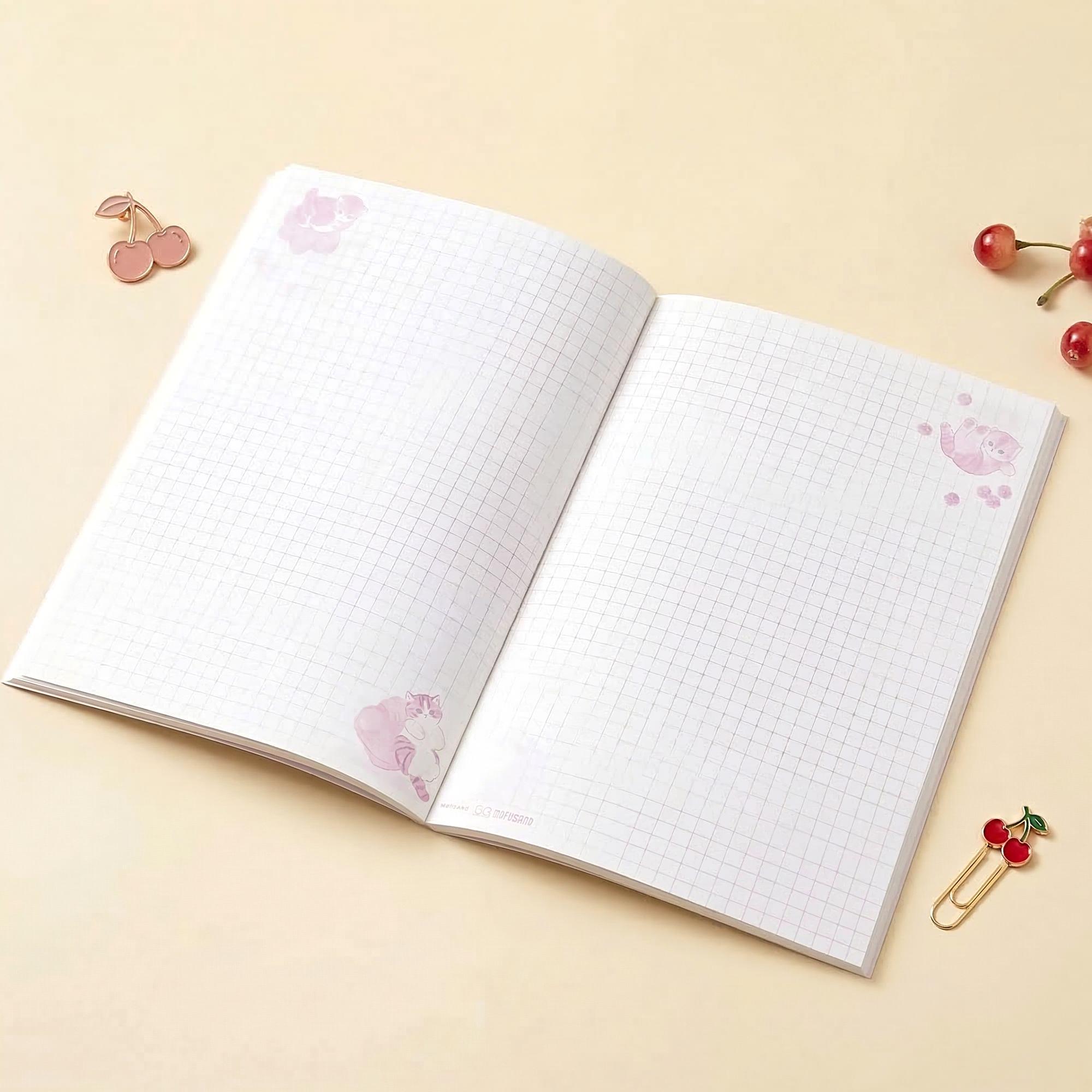 Mofusand Sakura Cloud A5 Notebook - Limited Spring Edition