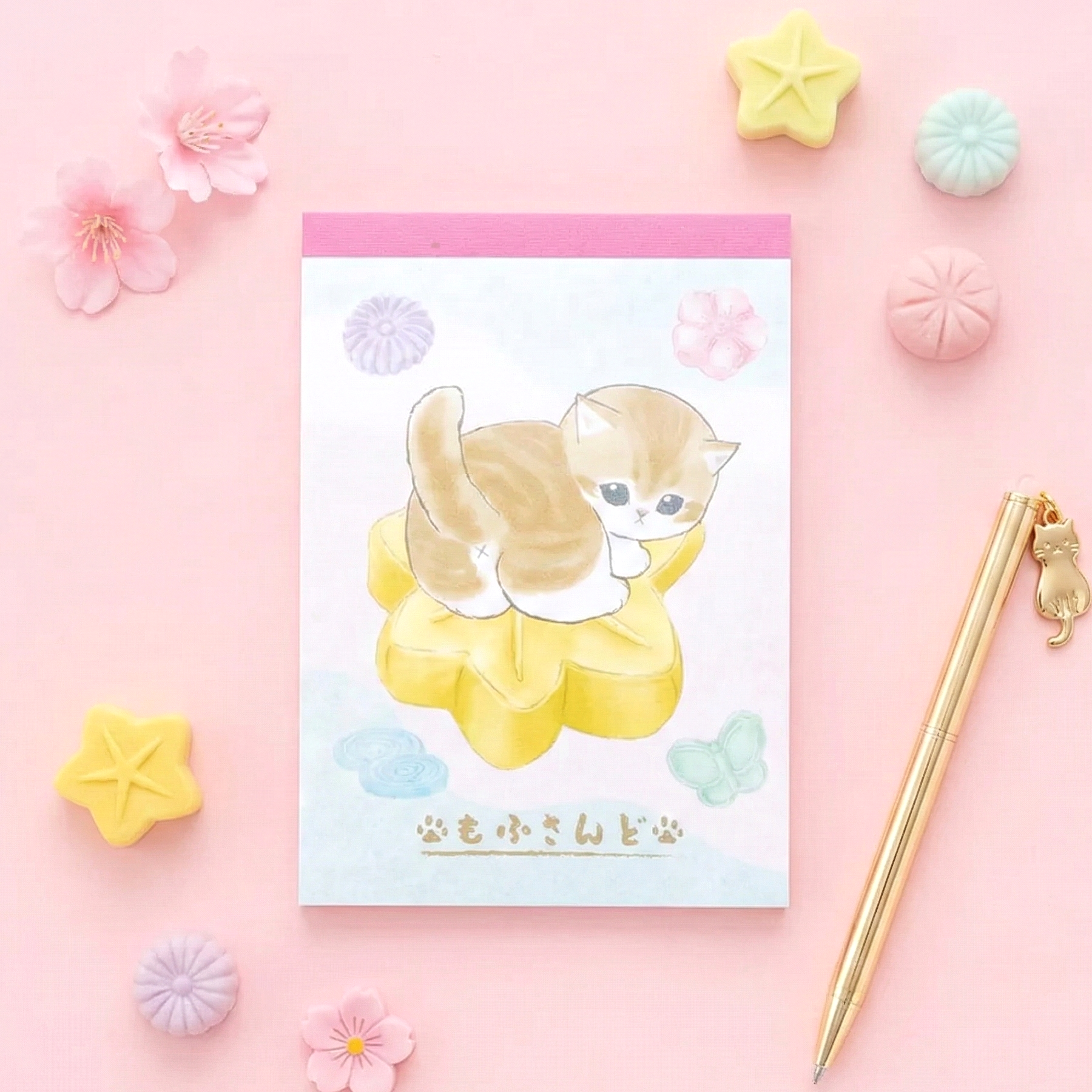 Mofusand Sweet Clouds Memo Pad - Limited Series