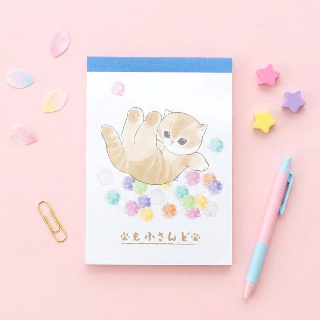 Mofusand Sweet Clouds Memo Pad - Limited Series