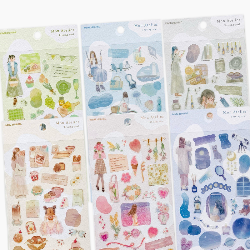 Mon Atelier Tracing Stickers