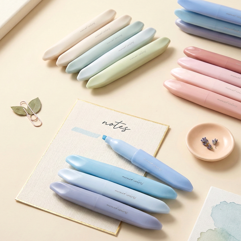 Monet Colors Aesthetic Highlighters