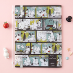 Moomin A4 Clear Book - Moomin On The Riviera