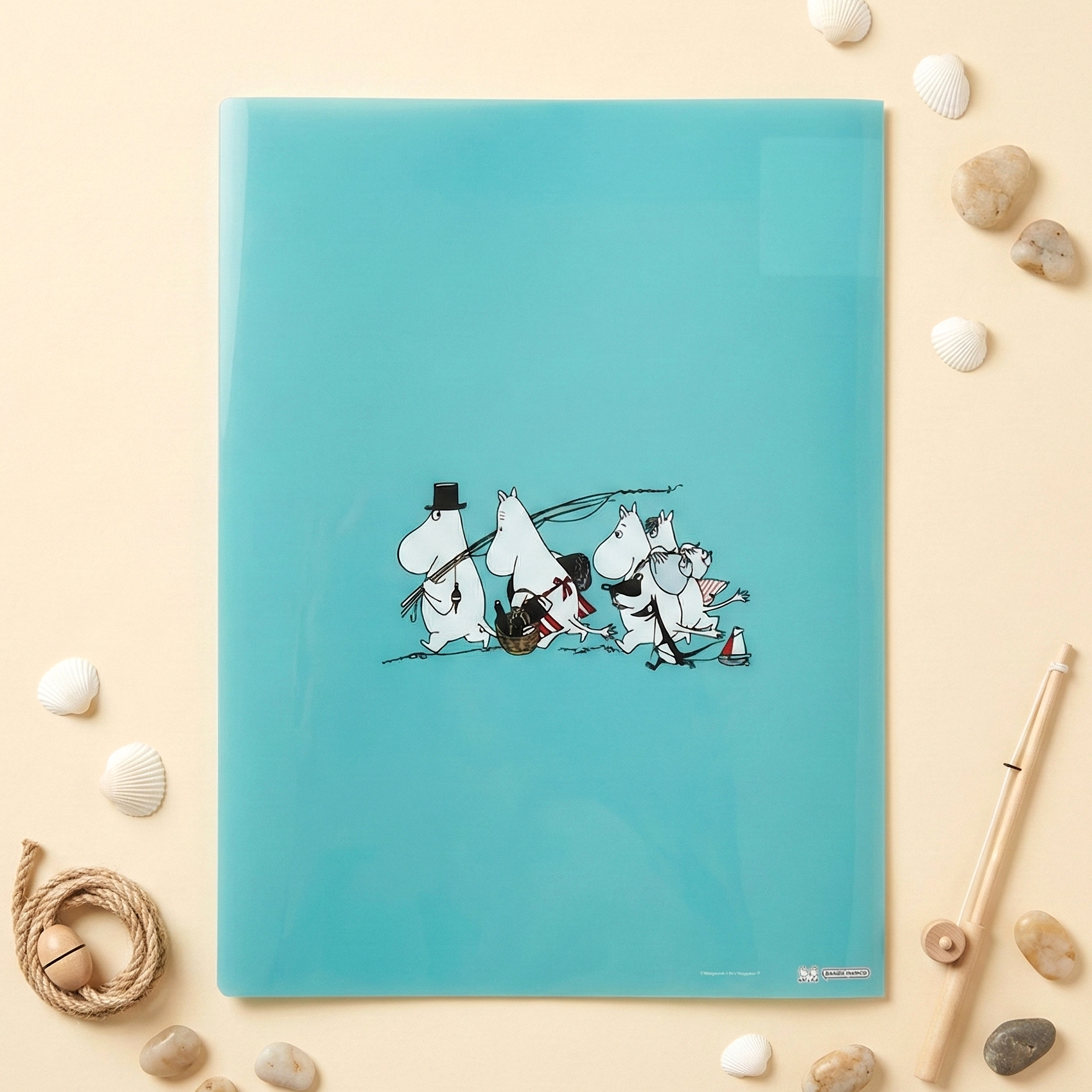 Moomin A4 Folder - Moomin's Desert Island