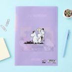 Moomin A5 Folder With Dividers - Moomin On The Riviera
