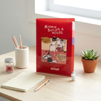 Moomin A5 Folder With Dividers - Moomin Builds A House
