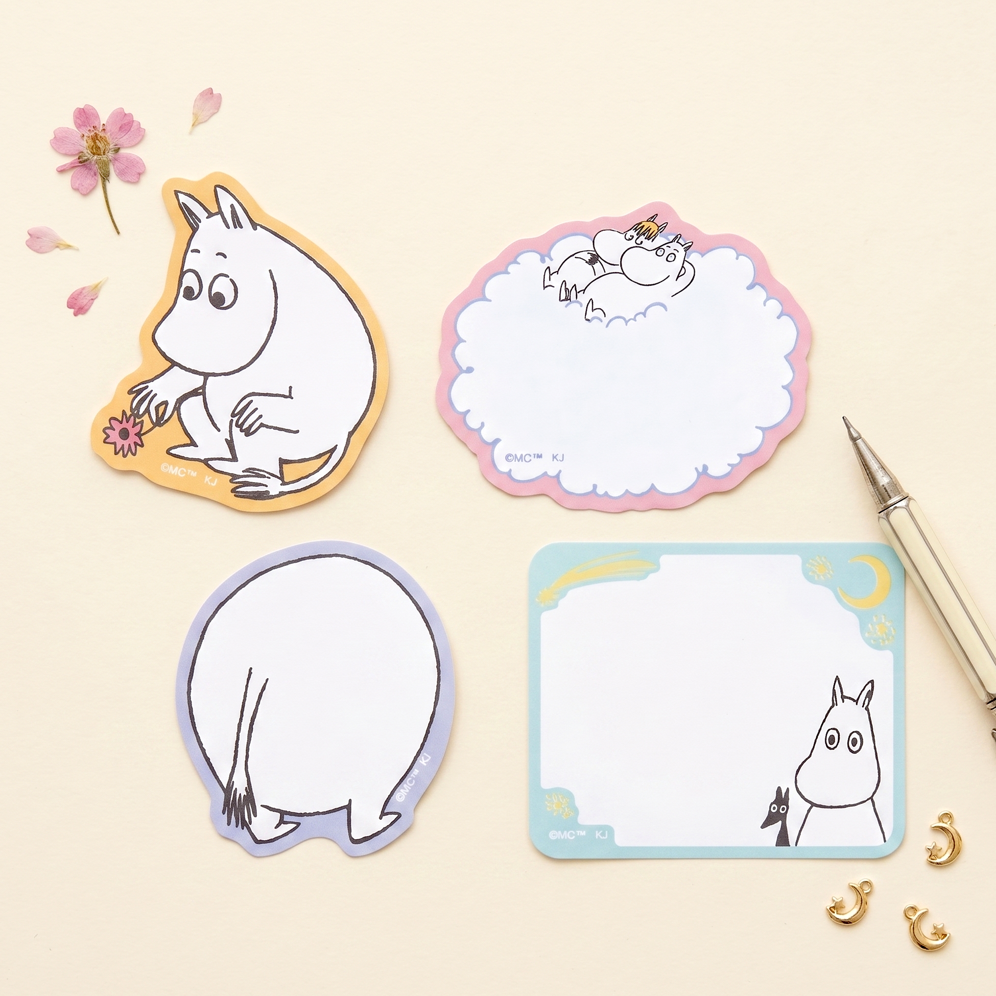 Moomin Write-On Stickers - Moomin Dreams