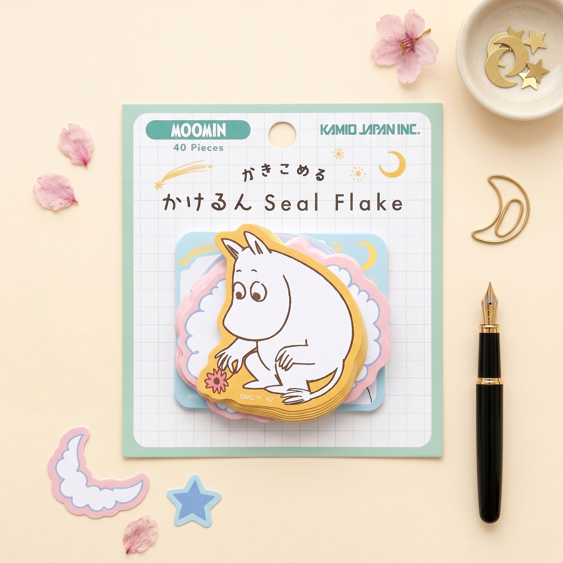 Moomin Write-On Stickers - Moomin Dreams