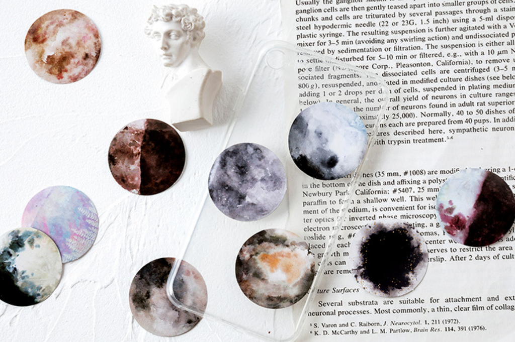 Moon Talk Paper Stickers