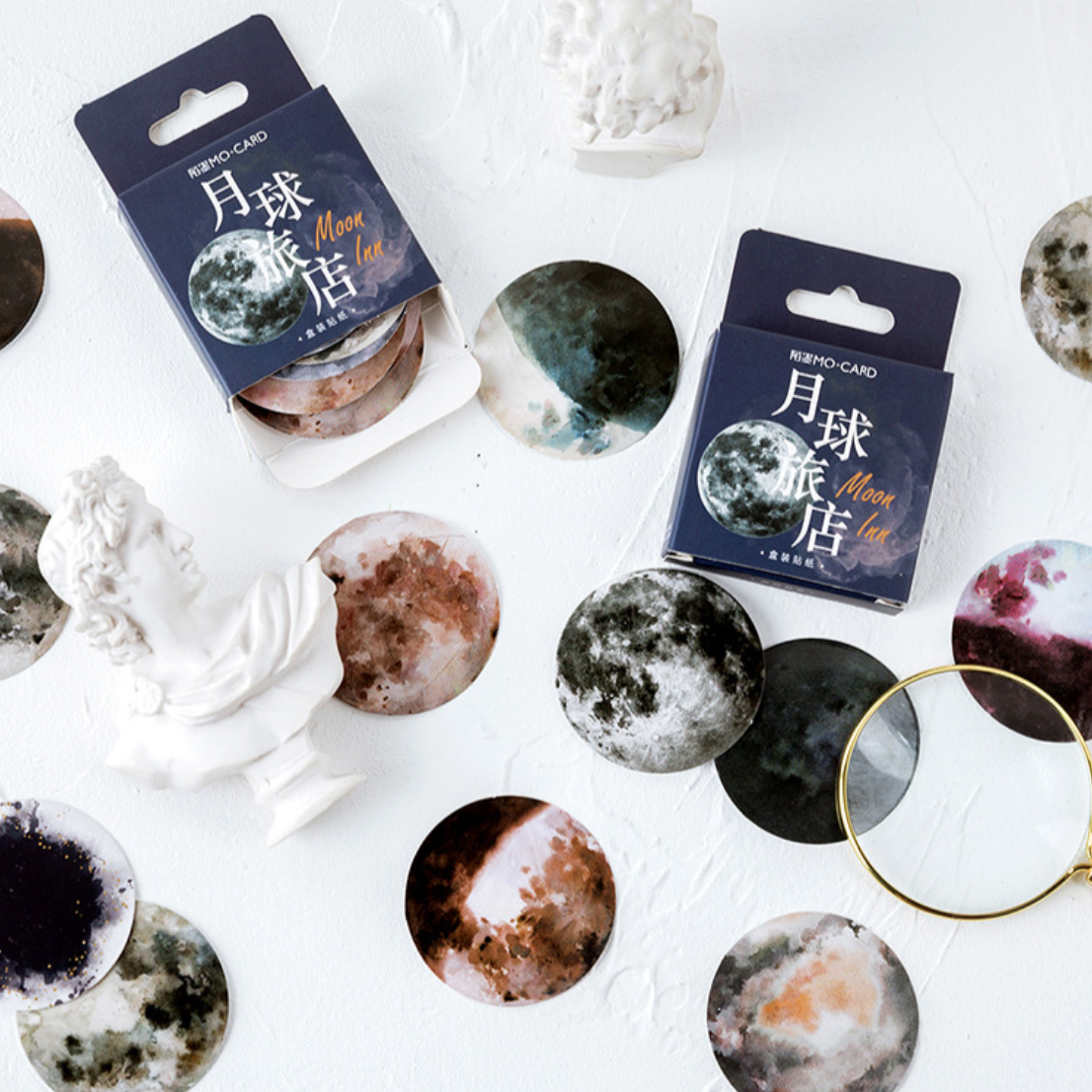Moon Talk Paper Stickers