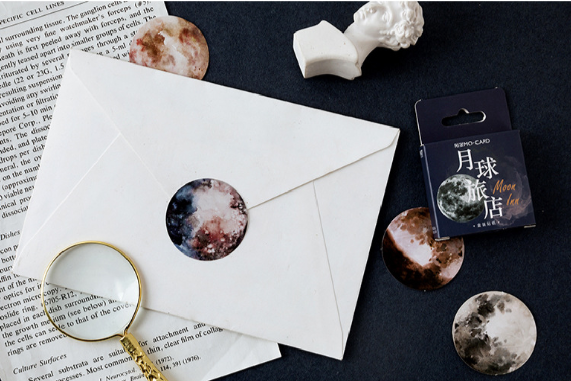 Moon Talk Paper Stickers