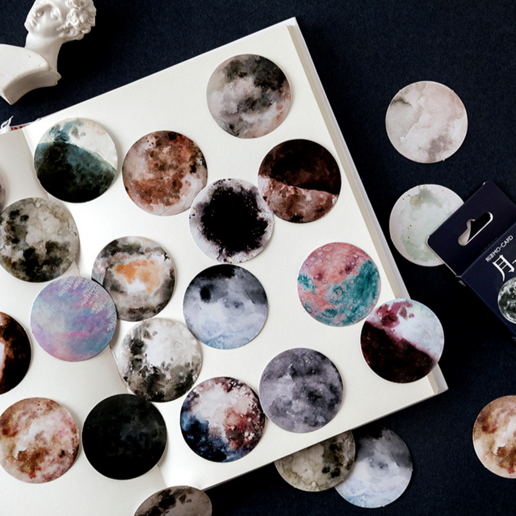 Moon Talk Paper Stickers