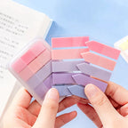 Morandi Translucent Index Sticky Notes