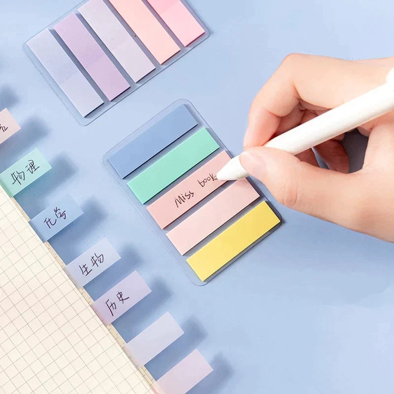 Morandi Translucent Index Sticky Notes