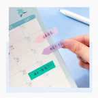 Morandi Translucent Index Sticky Notes