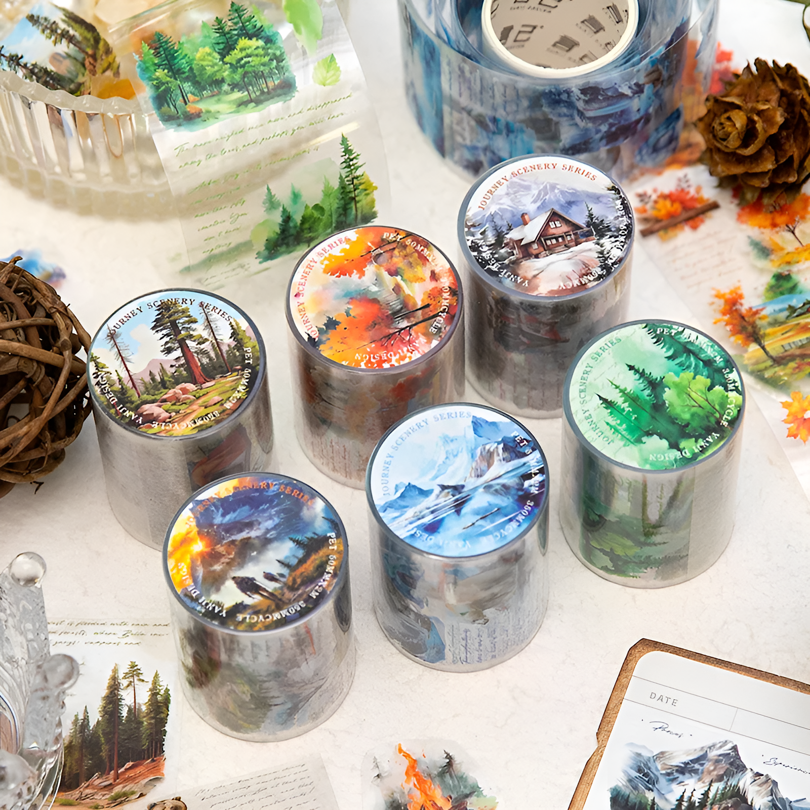 Mountain Poems Large Masking Tape
