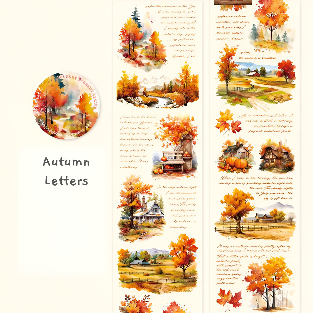 Mountain Poems Large Masking Tape