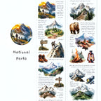 Mountain Poems Large Masking Tape