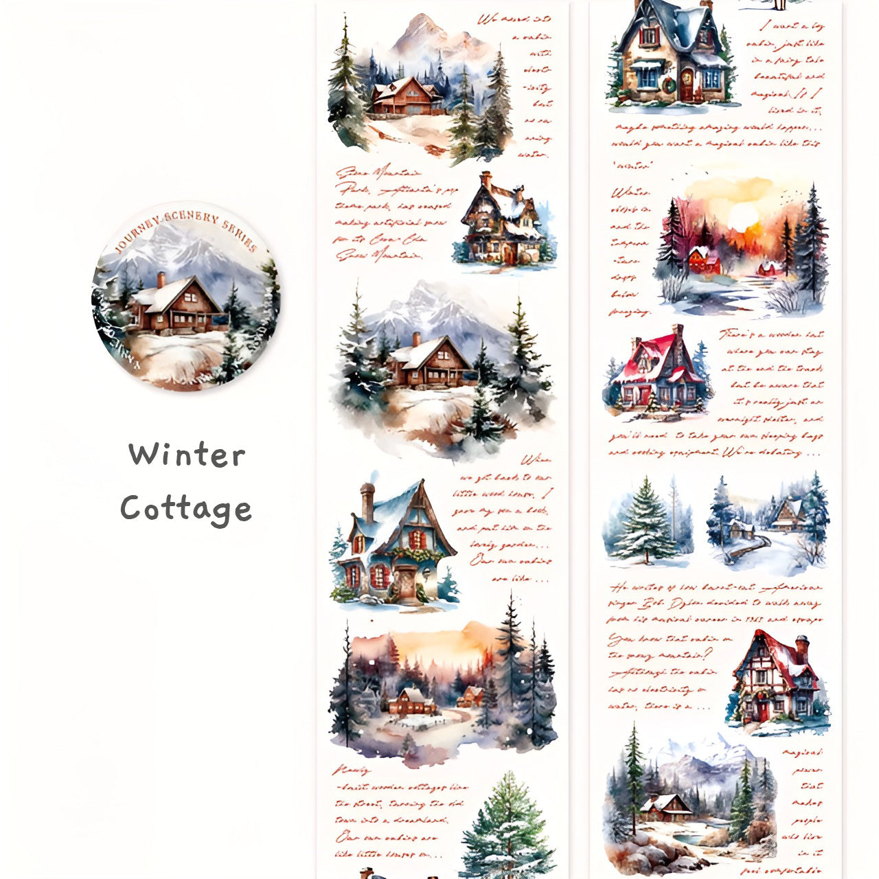 Mountain Poems Large Masking Tape