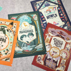 Movic Retro Frame Clear Folder - Howl's Moving Castle