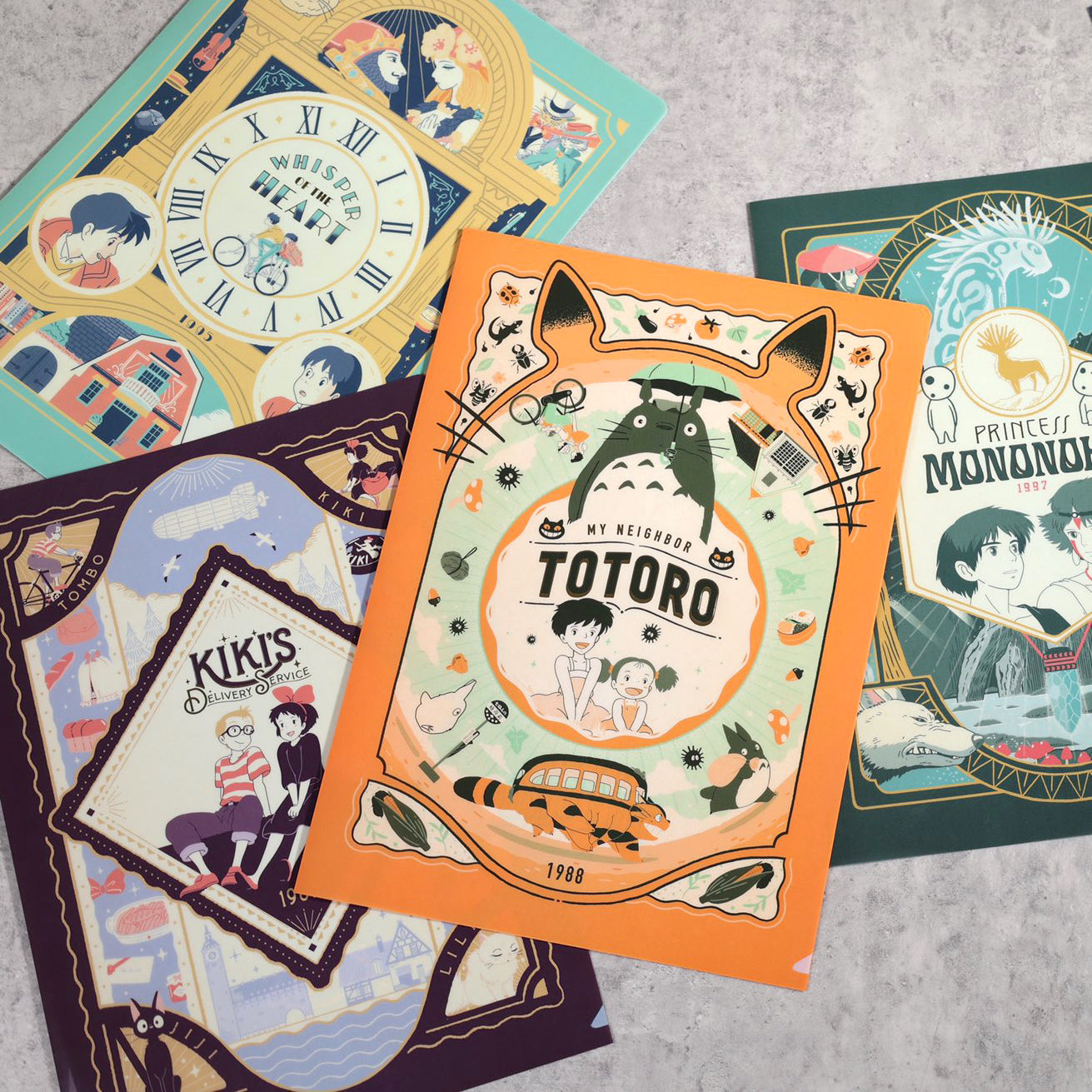 Movic Retro Frame Clear Folder - Kiki's Delivery Service