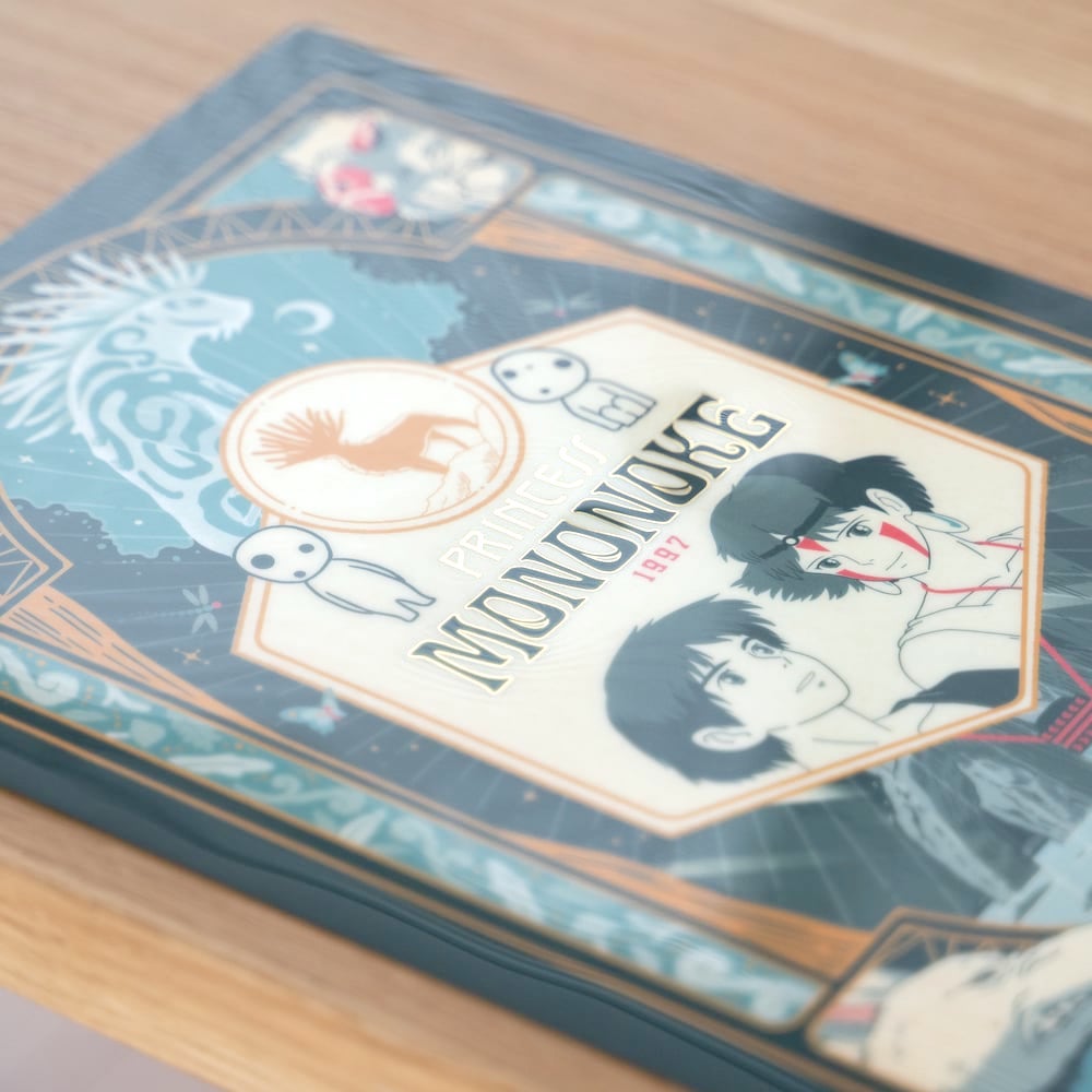 Movic Retro Frame Clear Folder - Princess Mononoke