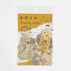 Mr Paper Bronzing Stickers - Labels