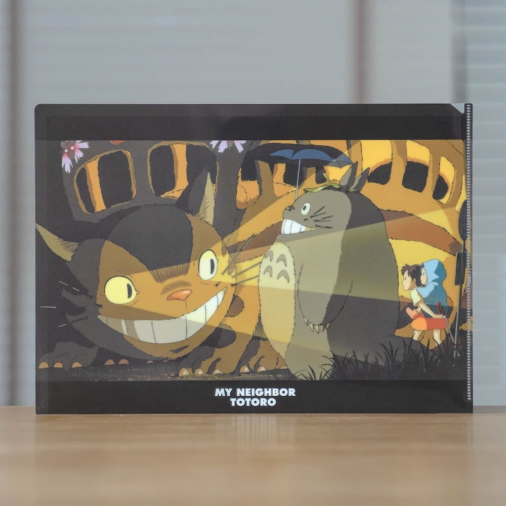 My Neighbor Totoro A4 Clear Folder - Catbus