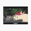 My Neighbor Totoro A4 Clear Folder - Napping On Totoro's Tummy