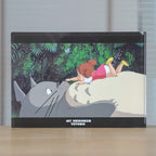 My Neighbor Totoro A4 Clear Folder - Napping On Totoro's Tummy