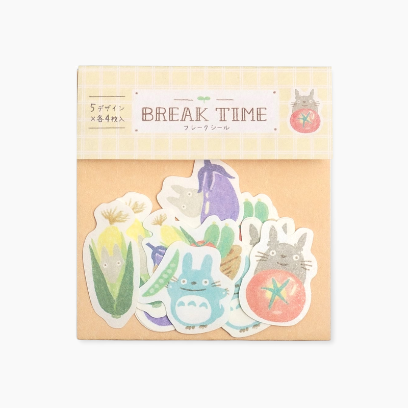 My Neighbor Totoro Stickers - Vegetables