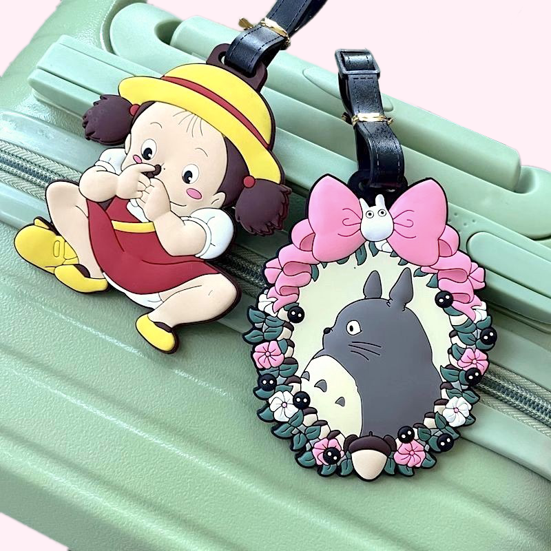 My Neighbor Totoro Travel Luggage Name Tag – Umbrella Ride