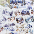Nature in Seasons Large Clear Stickers