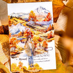Nature in Seasons Large Clear Stickers